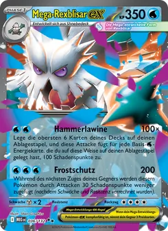 Mega-Rexblisar-ex, Mega-Entwicklung No. 036 Holo