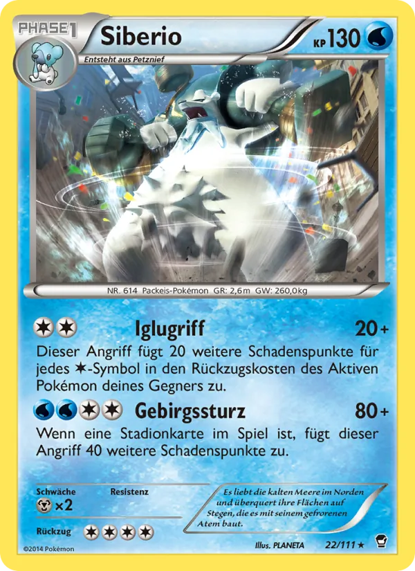 Siberio, Fliegende Fäuste No. 22