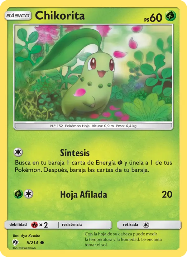 Chikorita, Truenos Perdidos Nº 5