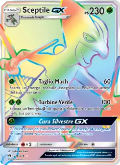 Sceptile GX, Tuoni Perduti No. 216 Normal