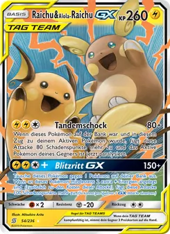 Raichu & Alola-Raichu GX, Bund der Gleichgesinnten No. 54 Normal