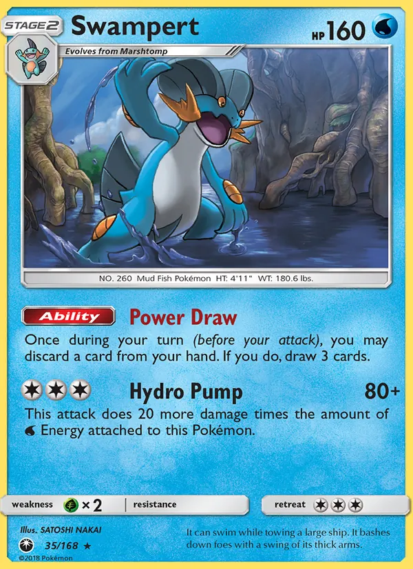 Swampert, Celestial Storm No. 35