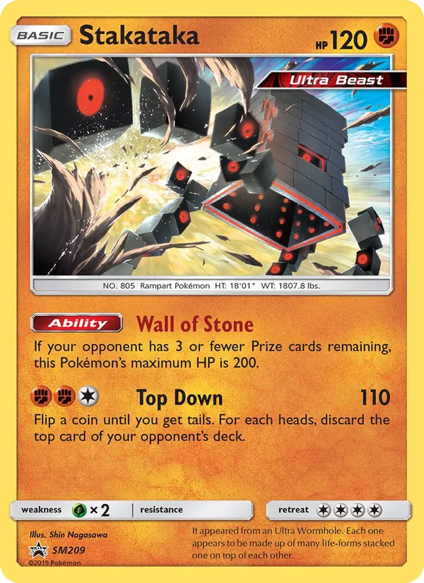 Stakataka, SM Black Star Promos No. SM209