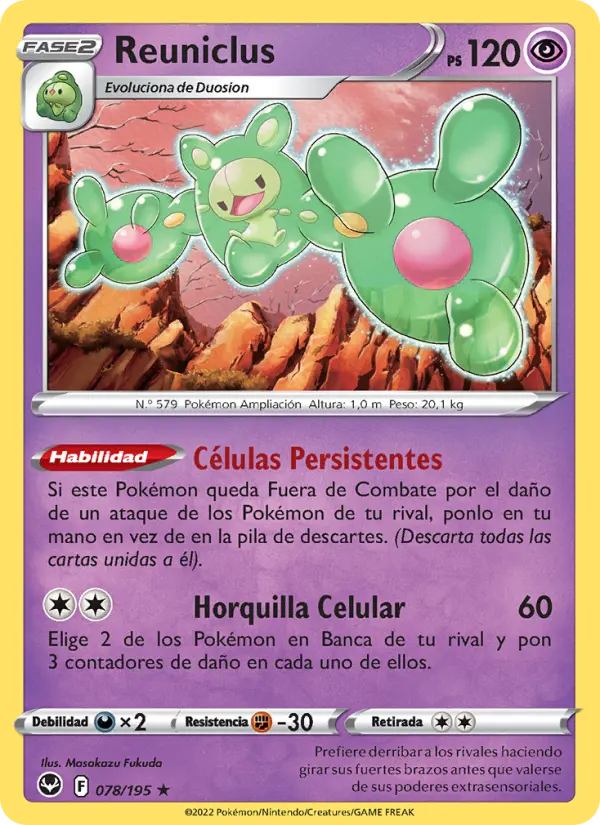 Reuniclus, Tempestad Plateada No. 078