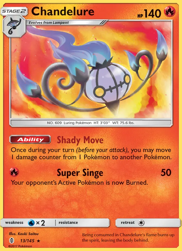 Chandelure, Guardians Rising No. 13