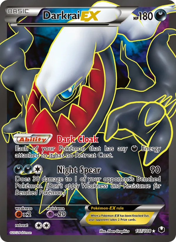 Darkrai-EX, Dark Explorers Nº 107