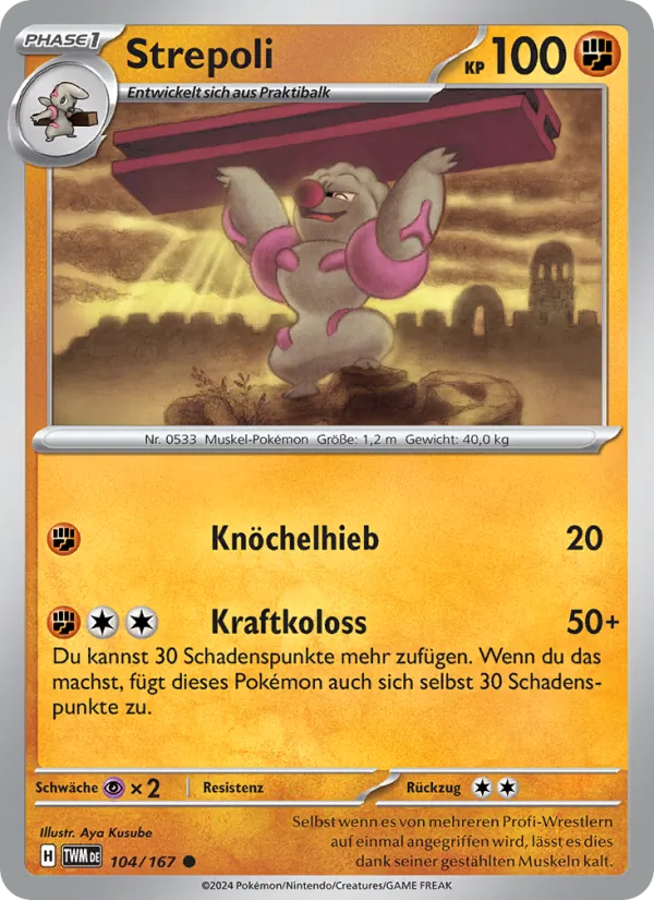 Strepoli, Maskerade im Zwielicht No. 104