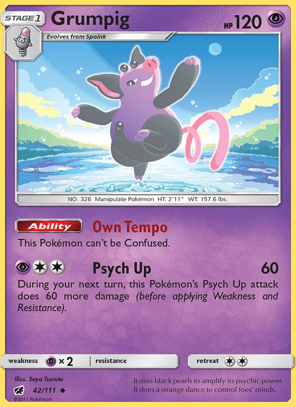 Grumpig, Crimson Invasion No. 42