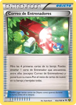 Correo de Entrenadores, Cielos Rugientes Nº 92a Normal