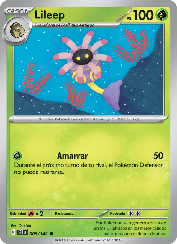 Lileep, Corona Astral Nº 005