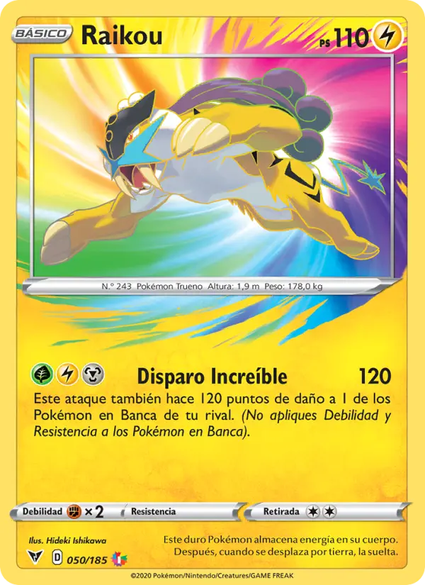Raikou, Voltaje Vívido Nº 50