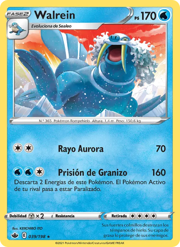 Walrein, Reinado Escalofriante No. 39