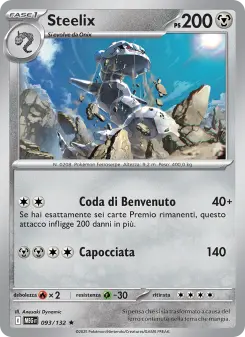 Steelix, Megaevoluzione Nº 093 Holo