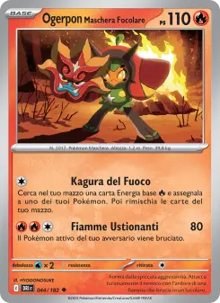 Ogerpon Maschera Focolare, Rivali Predestinati Nº 044 Normal