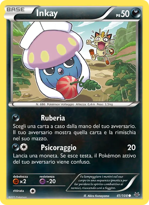 Inkay, Furie Volanti No. 41