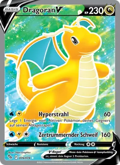 Dragoran V, Pokémon GO No. 076 Holo