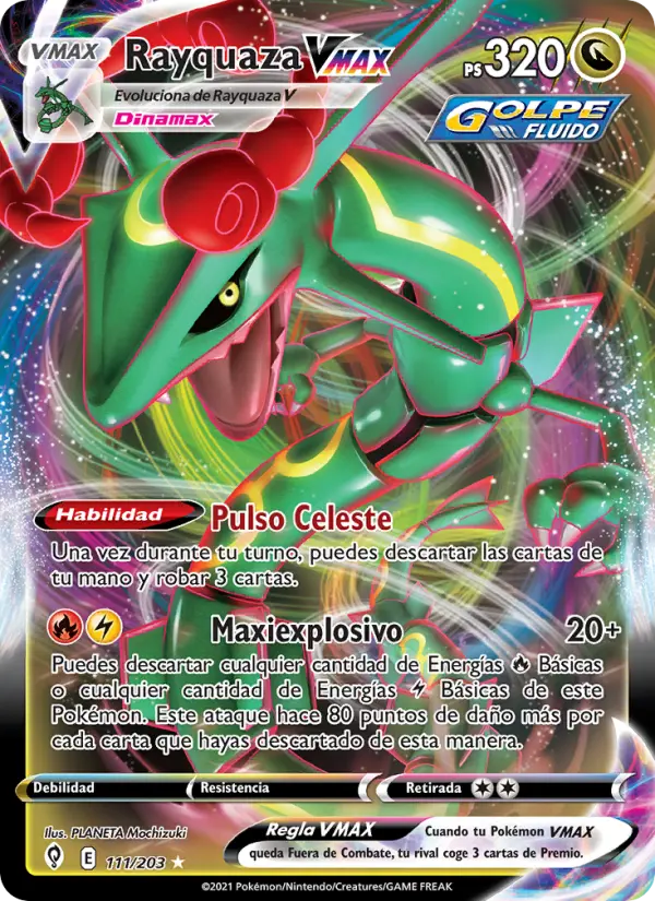 Rayquaza VMAX, Cielos Evolutivos No. 111