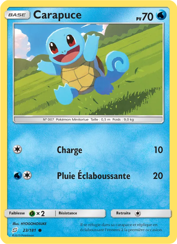 Carapuce, Duo de Choc Nº 23