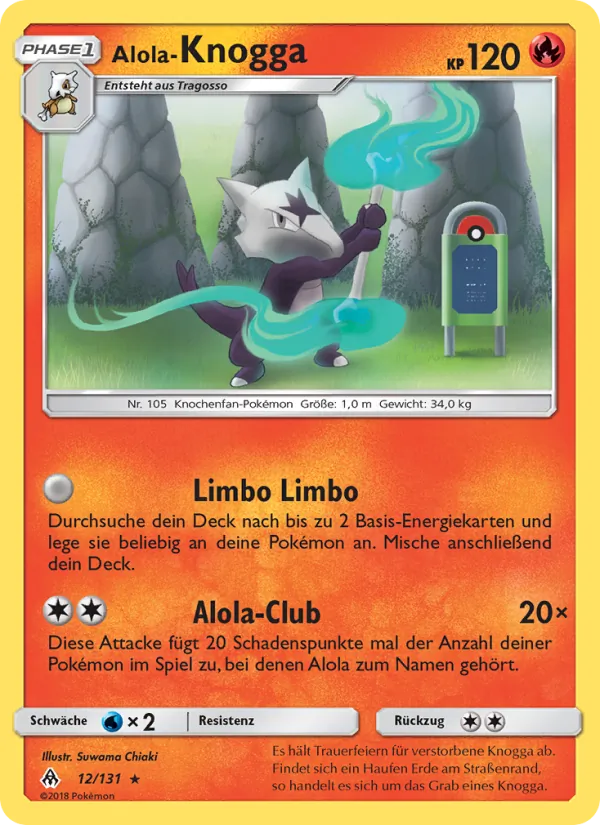 Alola-Knogga, Grauen Der Lichtfinsternis No. 12
