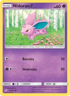 Nidoran♂, Gioco di Squadra No. 57 Normal