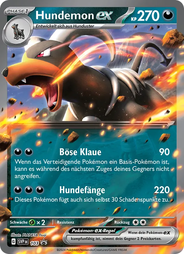 Hundemon-ex, SVP Black Star Promos No. 103