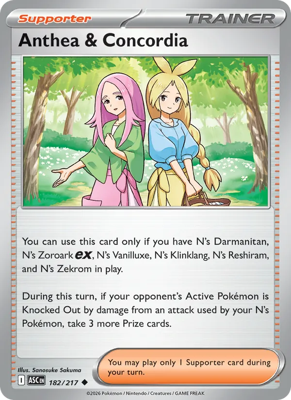 Anthea & Concordia, Ascended Heroes No. 182