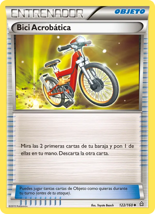 Bici Acrobática, Duelos Primigenios No. 122
