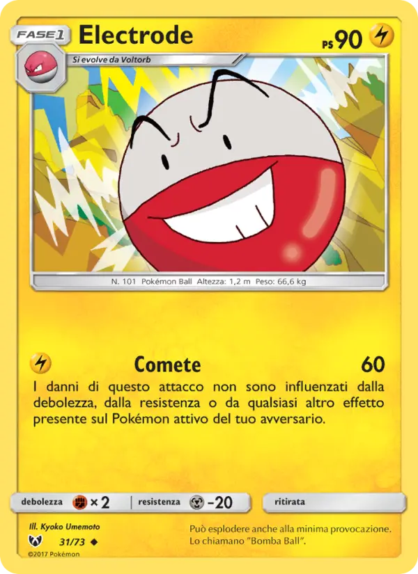 Electrode, Leggende Iridescenti No. 31