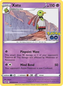 Xatu, Pokémon GO No. 033 Normal