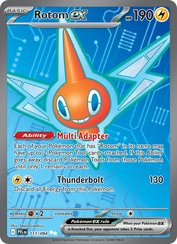 Rotom ex, Phantasmal Flames No. 111
