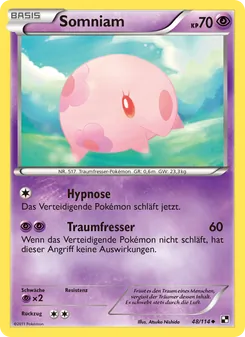 Somniam, Schwarz & Weiß No. 48 Normal