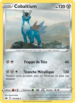 Cobaltium, Règne de Glace Nº 114 Holo