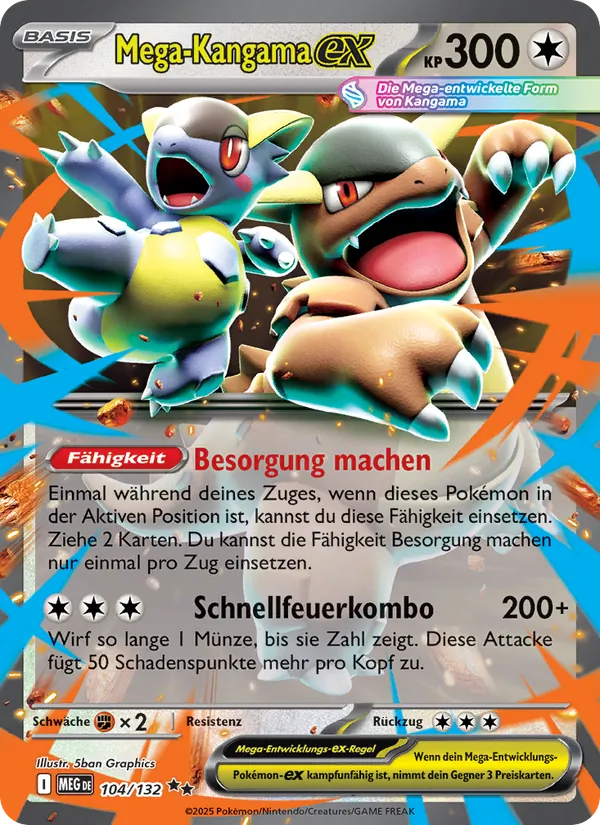 Mega-Kangama-ex, Mega-Entwicklung Nº 104