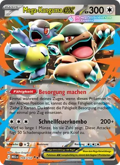 Mega-Kangama-ex, Mega-Entwicklung Nº 104 Holo
