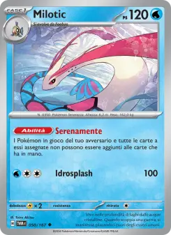 Milotic, Crepuscolo Mascherato No. 050 Normal