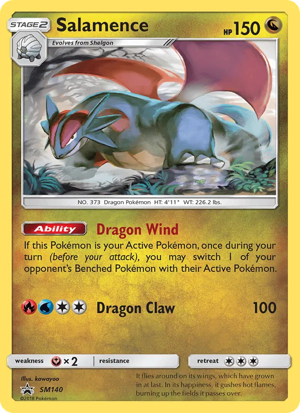 Salamence, SM Black Star Promos No. SM140