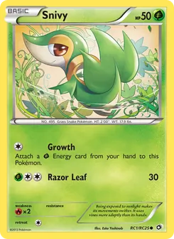 Snivy, Legendary Treasures No. RC1