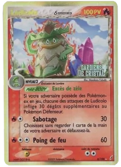 Ludicolo δ, EX Gardiens de Cristal No. 6