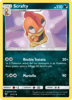 Scrafty, Leggende Iridescenti No. 51 Normal