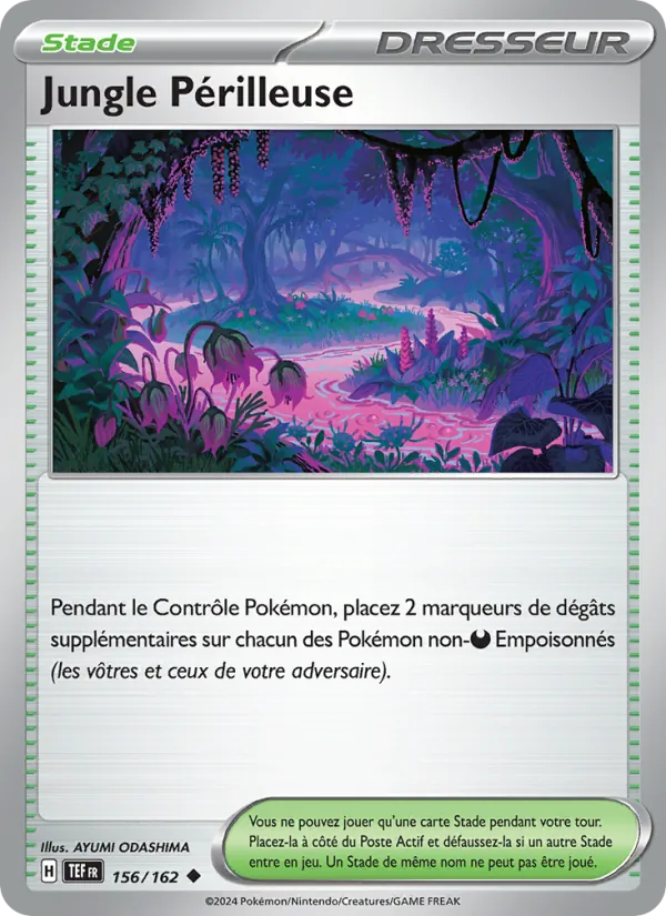 Jungle Périlleuse, Forces Temporelles Nº 156
