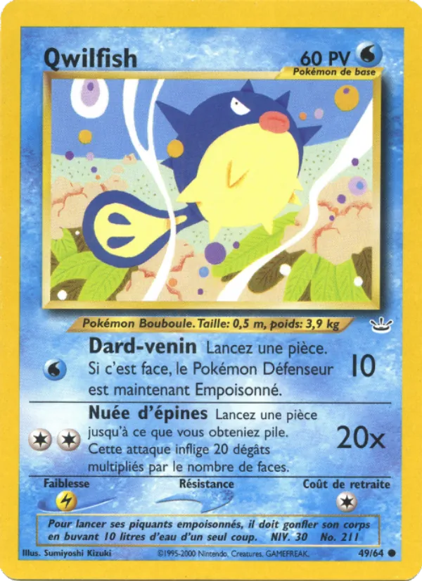 Qwilfish, Neo Revelation No. 49