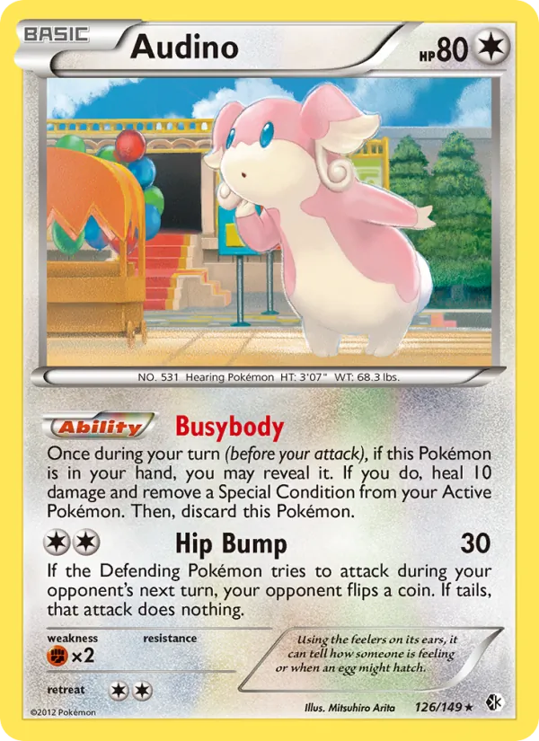 Audino, Boundaries Crossed No. 126