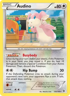 Audino, Boundaries Crossed No. 126 Normal