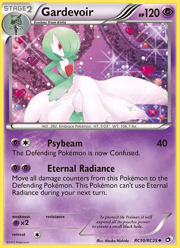 Gardevoir, Legendary Treasures Nº RC10