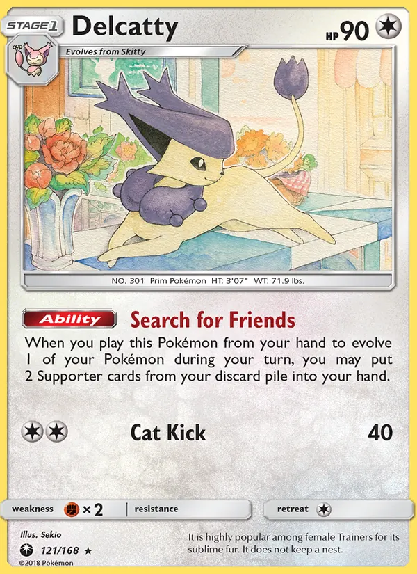 Delcatty, Celestial Storm Nº 121