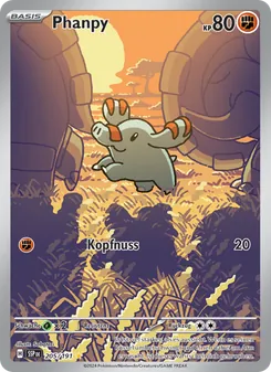 Phanpy, Stürmische Funken Nº 205 Holo