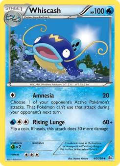 Whiscash, Primal Clash Nº 40 Normal