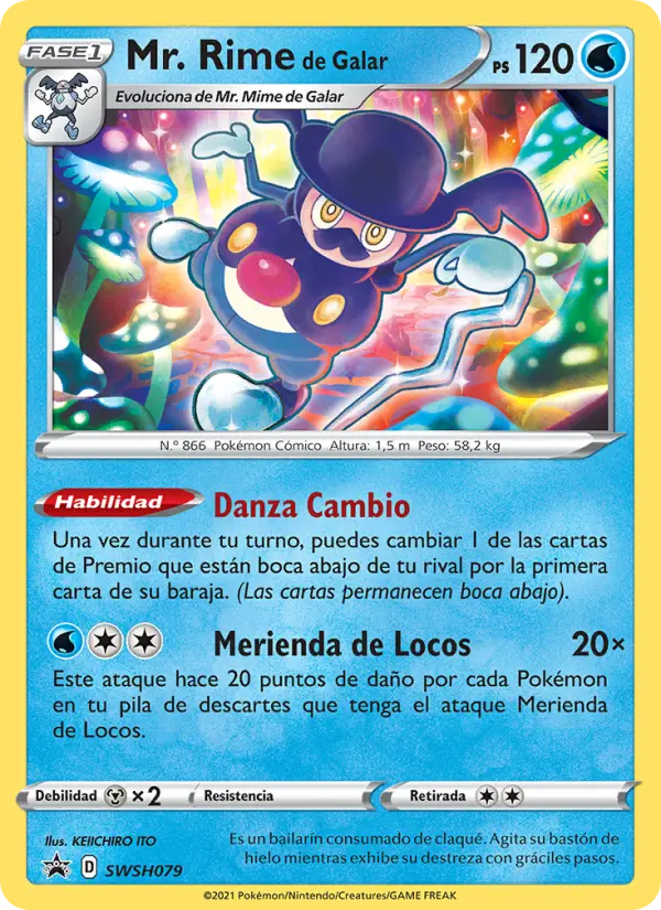 Mr. Rime de Galar, Cartas de promoción ESES No. SWSH079