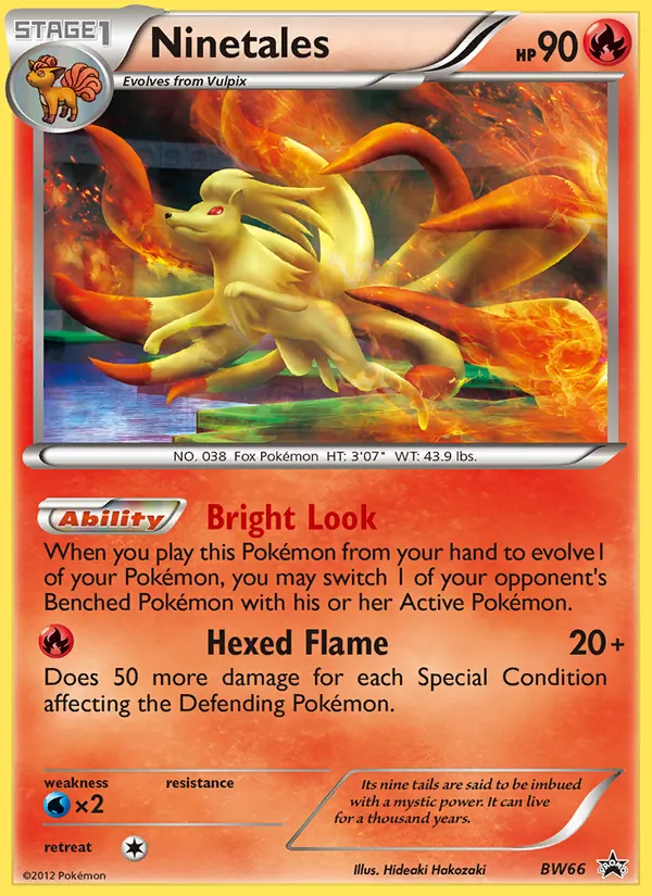 Ninetales, BW Black Star Promos No. BW66