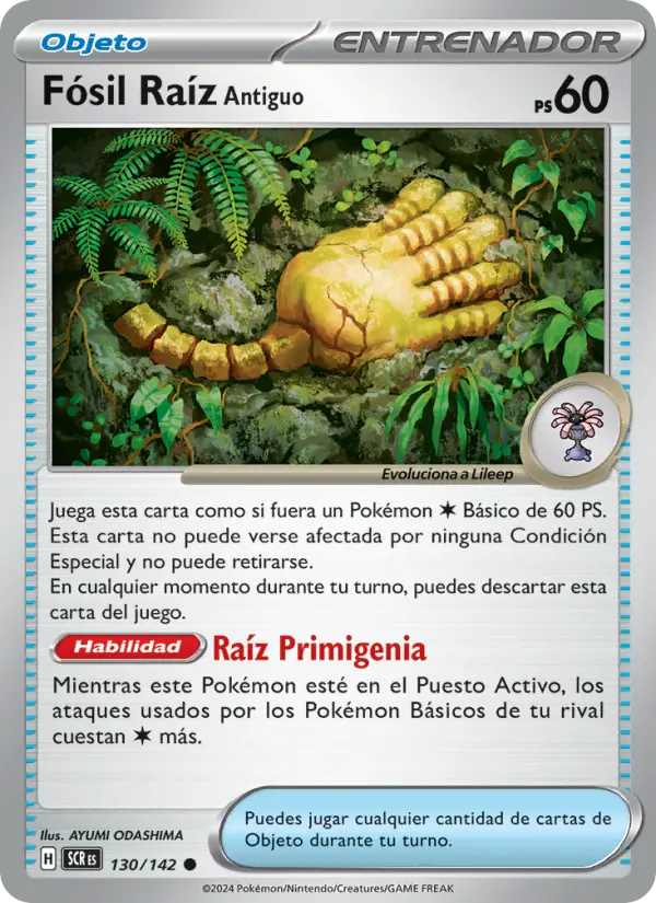 Fósil Raíz Antiguo, Corona Astral Nº 130
